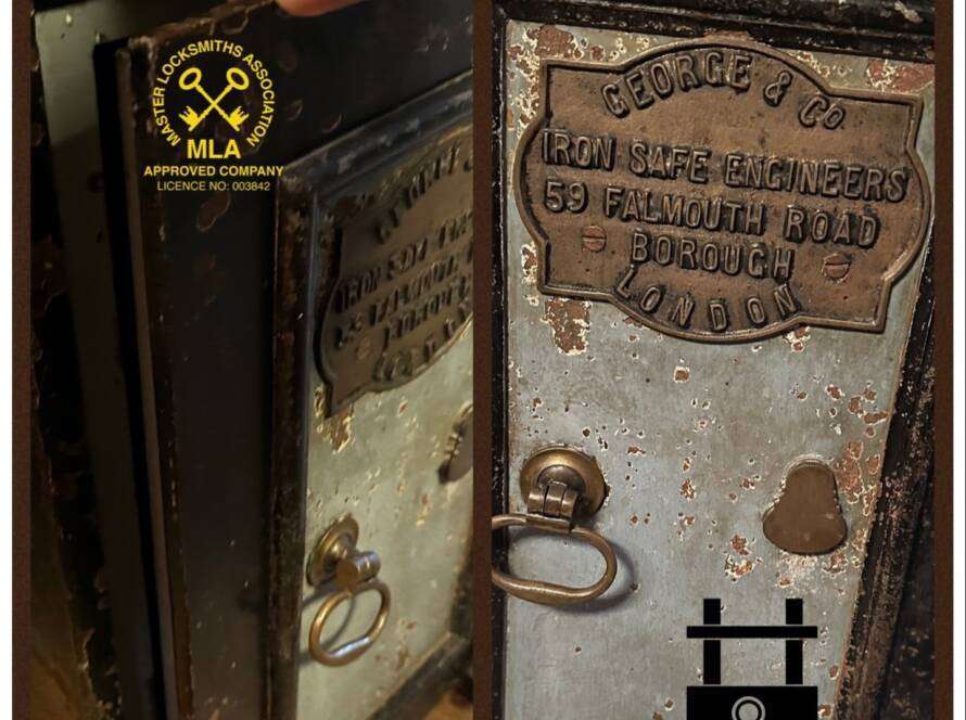 Old safes opened