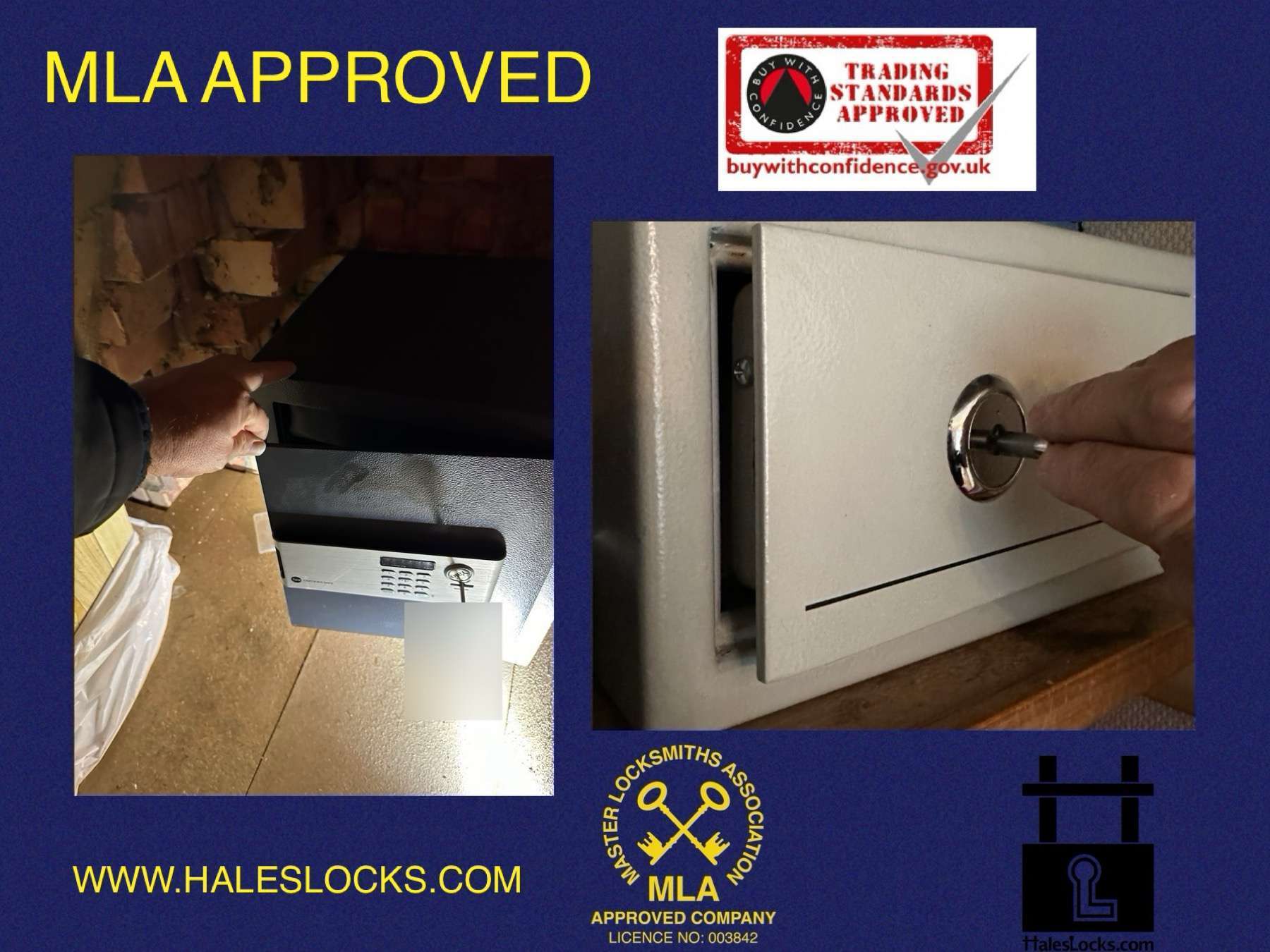 Safes Opened