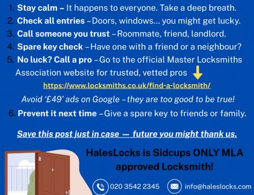 Locked out in Sidcup?