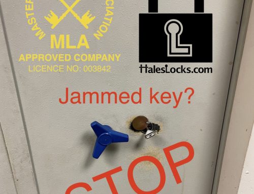 Stuck Key in a High Security Safe?