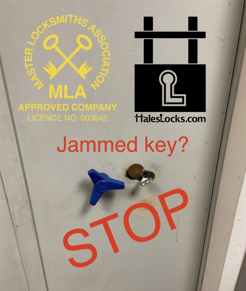 Stuck Key in a High Security Safe? Locksmith Sidcup HalesLocks