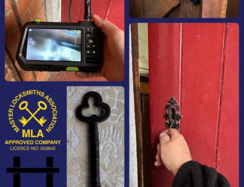 Antique Church Lock Repair With Broken Key in Chislehurst Kent
