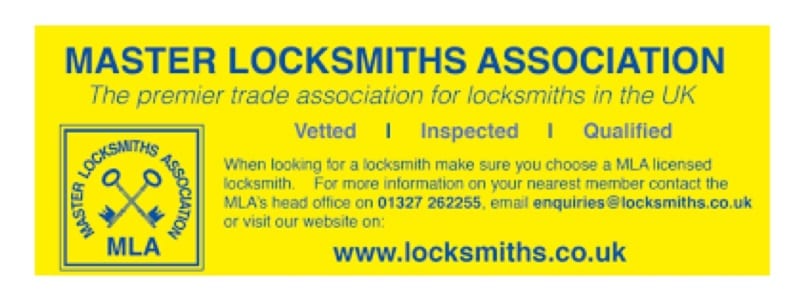 Master Locksmith Association Approved Company Alram CCTV Installer Sidcup